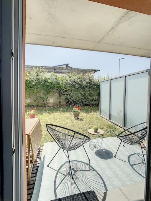 Grand Appart Terrasse Parking Design Amiens Exterior foto